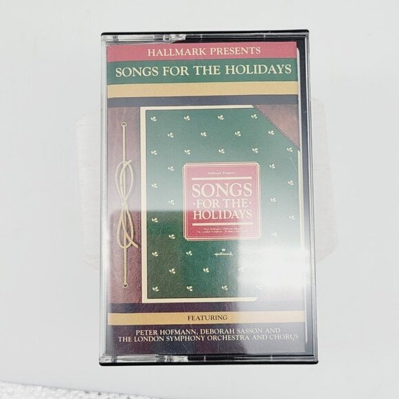 Hallmark Presents Christmas Cassette Tapes Lot of 2 Julie Andrews & Various - Picture 6 of 9